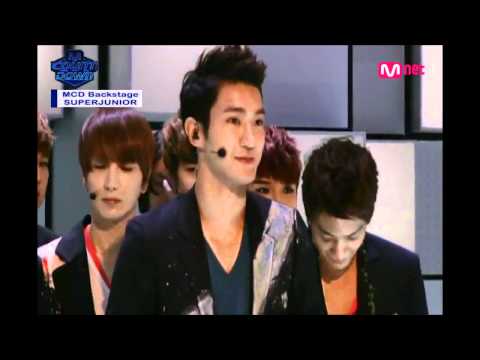 [Other] 110811 M Countdown Back Stage Super Junior