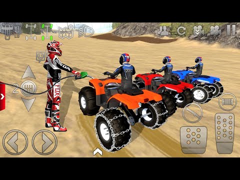Extreme Off-Road Driving Motocross Dirt Quad Bikes - Offroad Outlaws motorbike game Android Gameplay