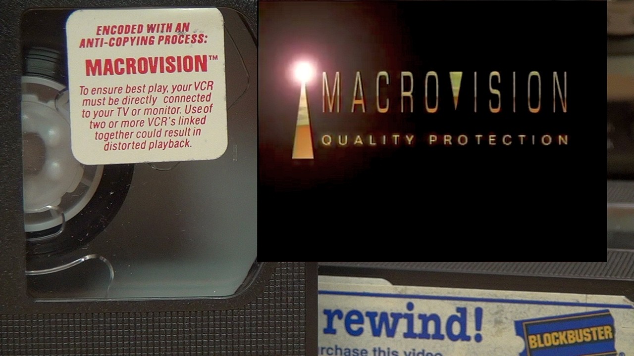More about Macrovision - VHS copy protection