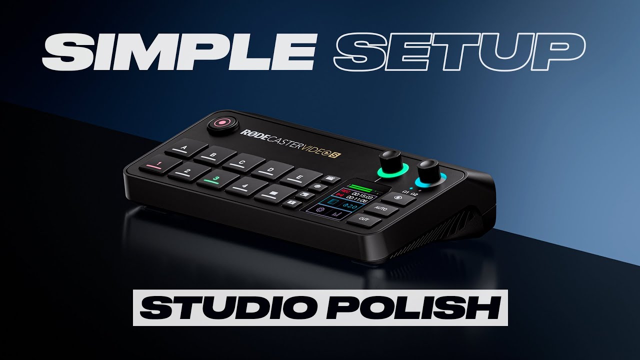 Everything you need to know about the new RØDECASTER VIDEO S - YouTube