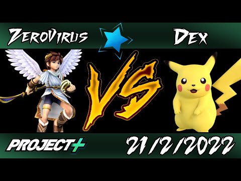P+ Friendlies 2022 - ZeroVirus(Pit) Vs Dex(Pikachu) 01 - 21/2/2022