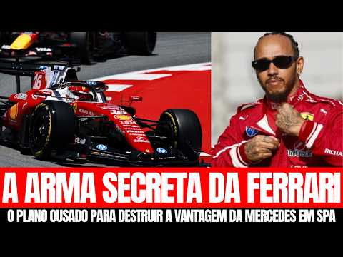 GP DA BÉLGICA: O SEGREDO DA FERRARI PARA BATER A MERCEDES EM SPA!