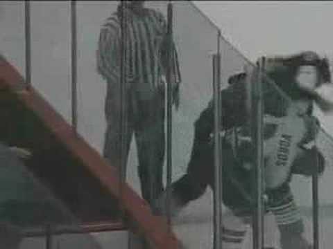 Boris Valabik vs Aaron Voros