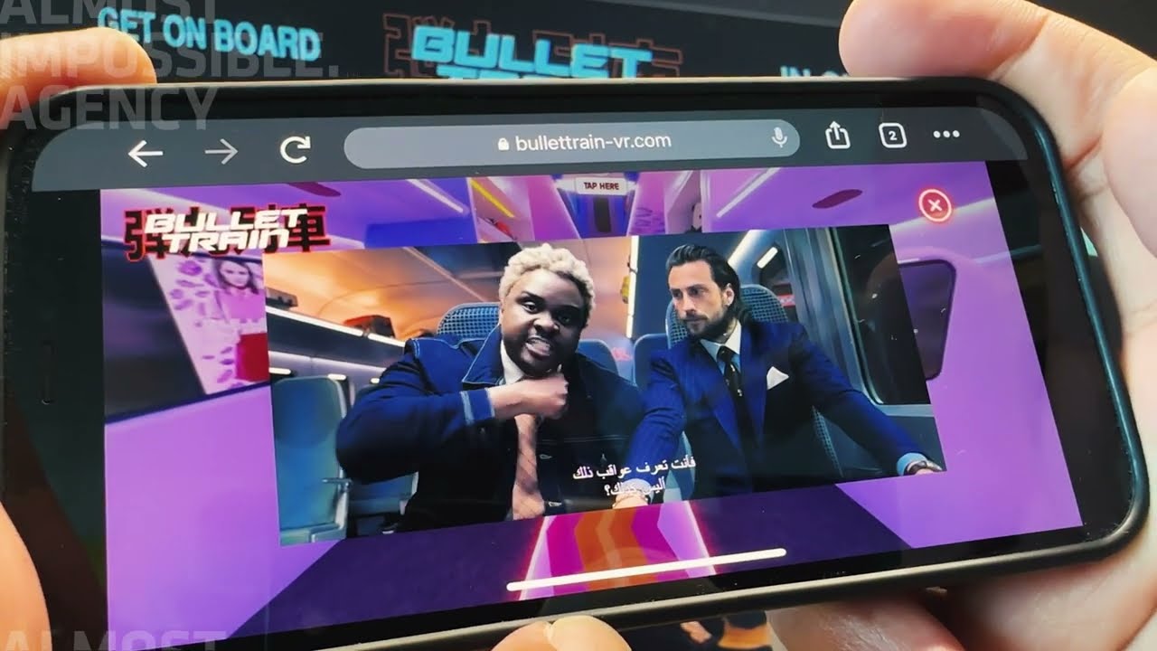 Bullet Train VR — Case Film