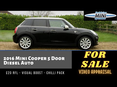 2016 Mini Cooper Diesel 5 Door Auto Chilli Pack
