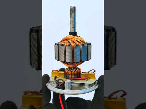 12v Big DC Motor Speed Upgrade with Armature Winding