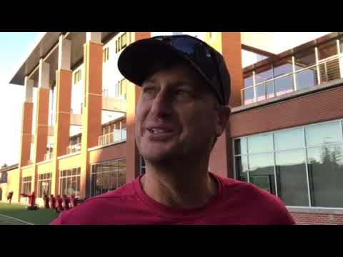 Steve Spurrier Jr. post practice Sept. 18