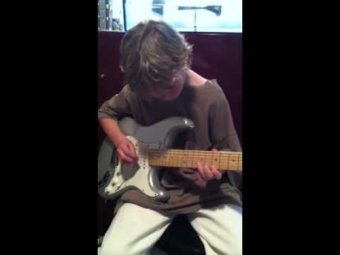 Thumbnail for 11 year old blues guitarist by Stevie Ray Vaughan