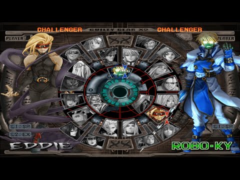 Guilty Gear X2 Opening and All Characters [PS2]