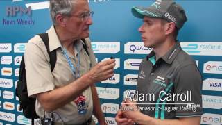 Formula ePrix NYC Adam Carroll Interview