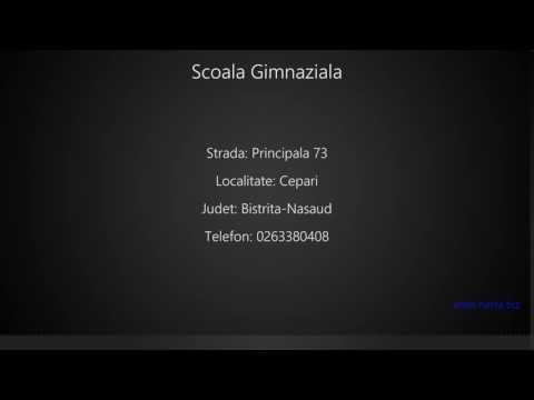 Scoala Gimnaziala Cepari