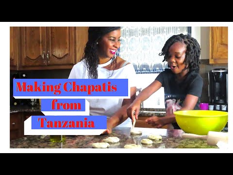 How to Make Chapatis from Tanzania East Africa