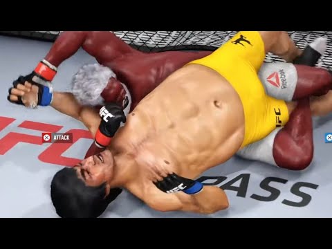UFC Bruce Lee vs Angry Polar Bear Bloody knockouts