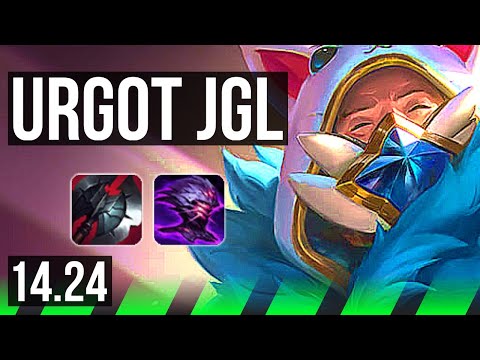 URGOT vs GRAVES (JGL) | 800+ games | KR Diamond | 14.24