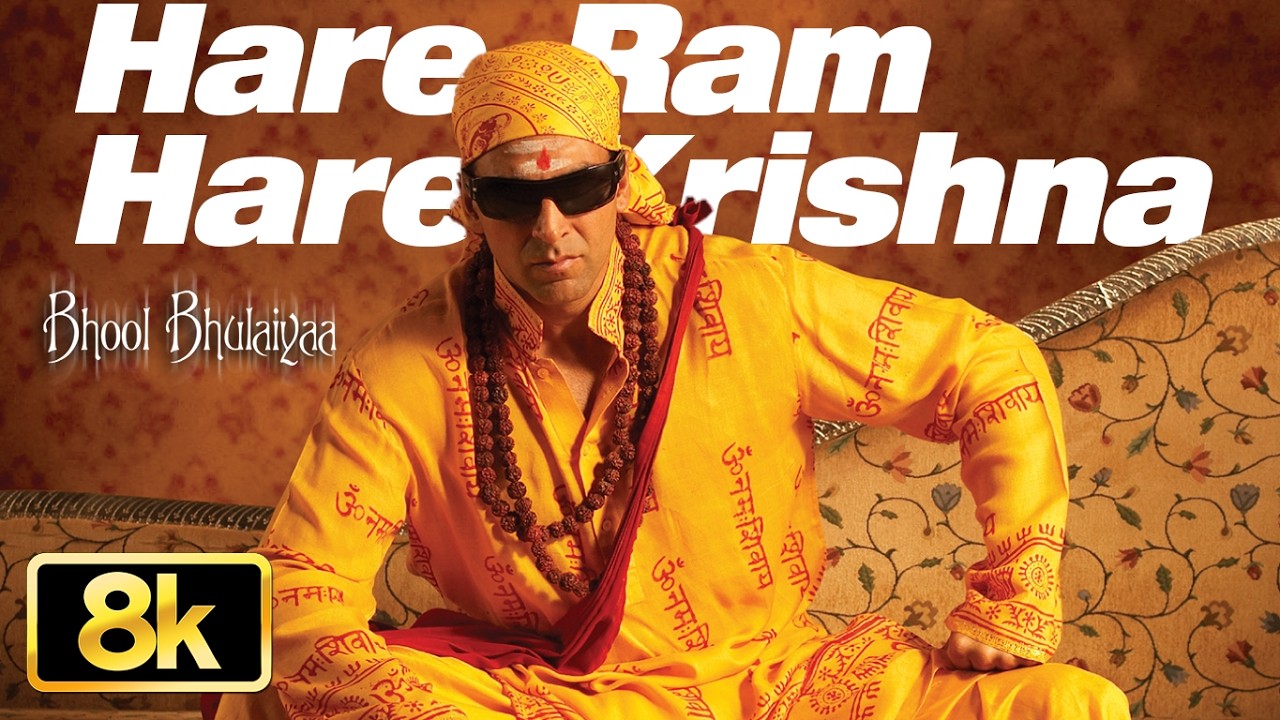 Bhool Bhulaiyaa Title Track 8K Full Video | Akshay Kumar, Vidya Balan | Neeraj Shridhar | Pritam