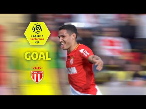 Goal Rony LOPES (45') / AS Monaco - FC Nantes (2-1) (ASM-FCN) / 2017-18