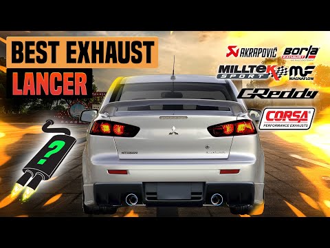 Mitsubishi Lancer Exhaust Sound 🔥 Compilation,Review,Modified,Upgrade,Borla,Magnaflow,HKS,XForce+