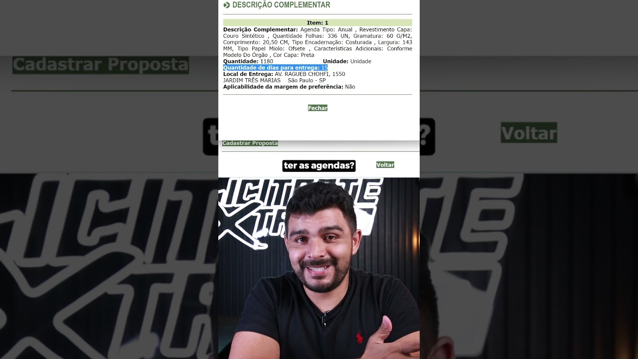 É assim que funcionam as licitações públicas
