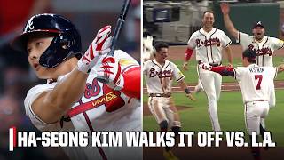 HA-SEONG KIM WALKS IT OFF ON A FULL COUNT AGAINST DODGERS 💥 | ESPN MLB
