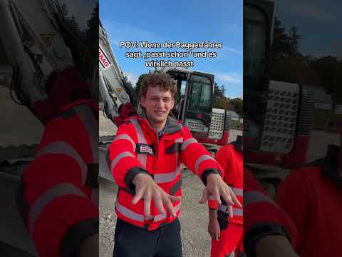 We're (almost) always in a good mood on the construction site 😂 #strabag #workonprogress