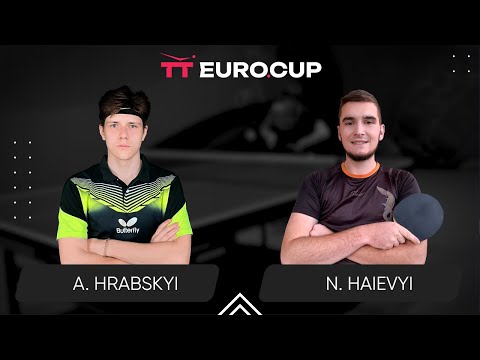18:50 Andrii Hrabskyi - Nazarii Haievyi 14.08.2024 TT Euro.Cup Ukraine Master. TABLE 3