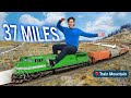 Riding the WORLD'S LONGEST Model Train Track!
