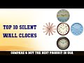 Top 10 Silent Wall Clocks To Buy In USA 2021 Price Review