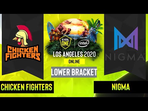Dota2 - Nigma vs. Chicken Fighters - Game 3 - Lower Bracket R1 - EU/CIS - ESL One Los Angeles