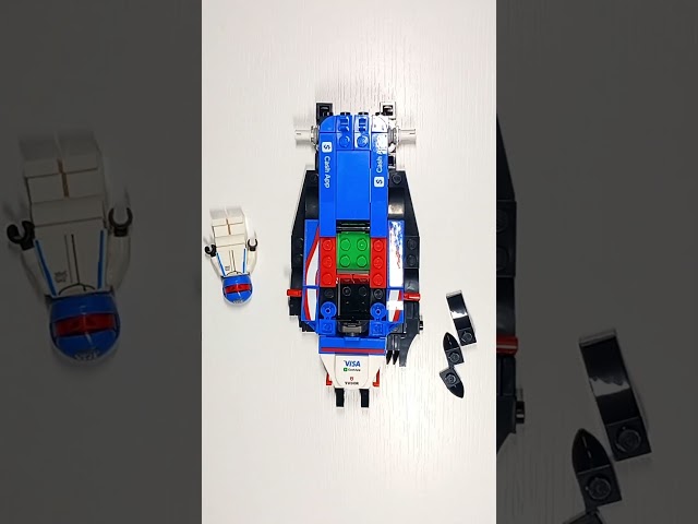 Vídeo relacionado con LEGO Speed Champions Coche de Carreras Visa Cash App RB VCARB 01 F1 Maqueta para Construir para Adultos de Fórmula 1 con 1 Minifigura de Piloto, Regalo para Hombres y Mujeres, Padres y Maridos 77246