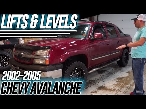 Lifts & Levels: Chevy Avalanche 2001-2006 Leveling Kit