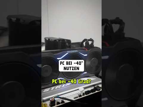 PC bei –40 Grad! 🥶 Der härteste Hardware-Test aller Zeiten!