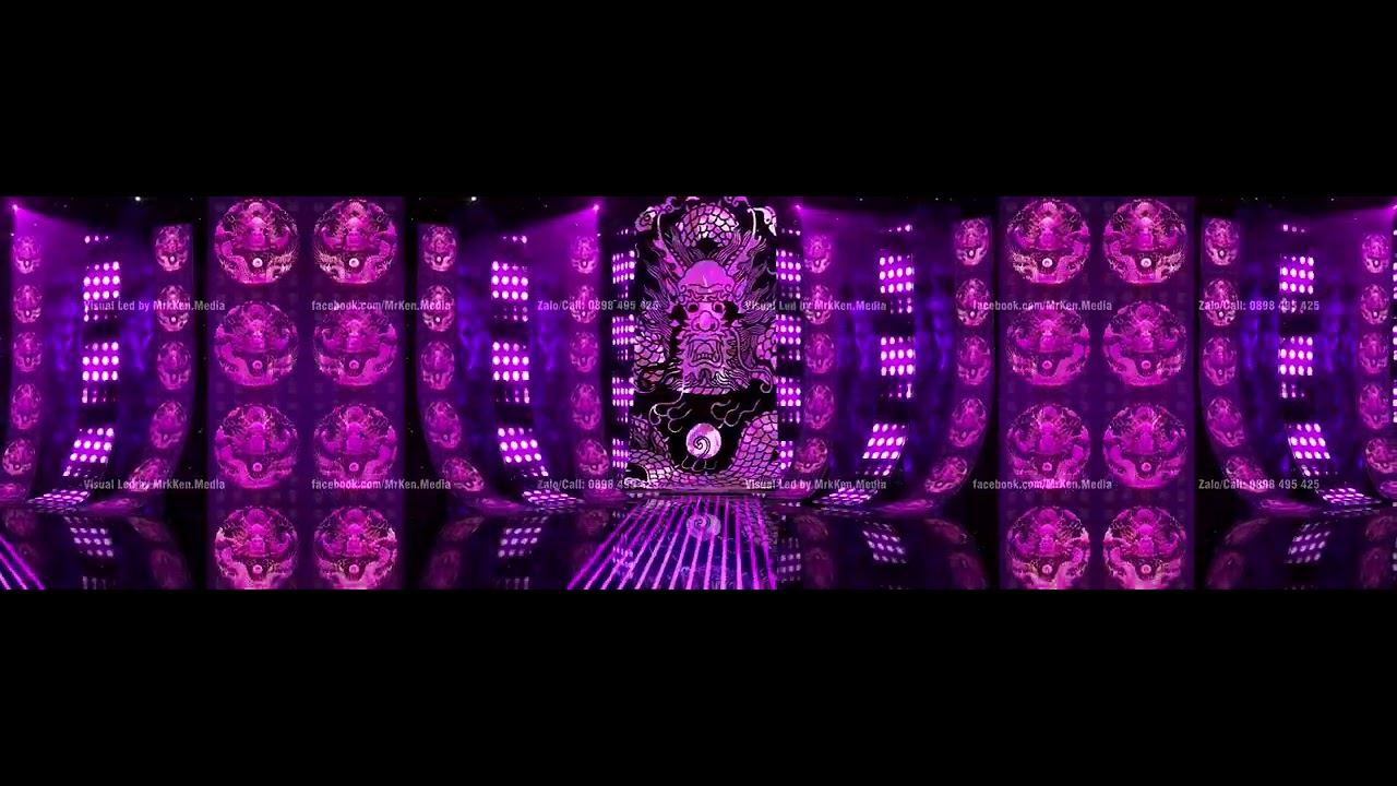 057- Visual Trình Diễn Áo Dài - Cổ Phục | Rong - purple