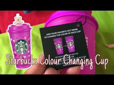 Starbucks Valentine's Day Colour Changing Cup 2022