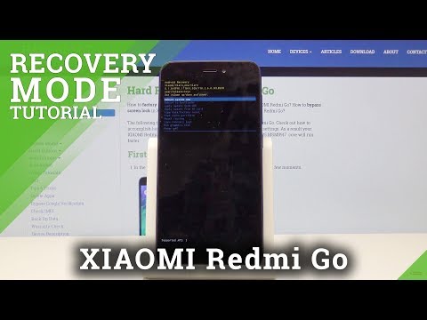 How to Enter Hidden Mode in XIAOMI Redmi Go - Enable Recovery Mode