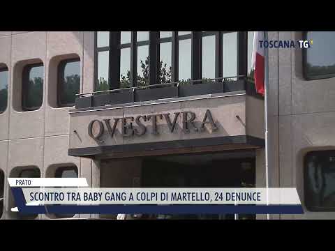 2023-05-06 PRATO - SCONTRO TRA BABY GANG A COLPI DI MARTELLO, 24 DENUNCE