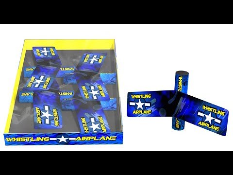 Silvesterfeuerwerk Biene  Whistling Airplane