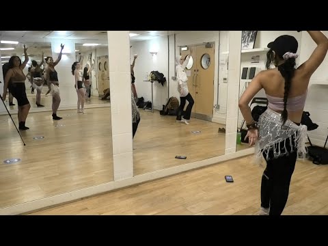 SIMPLE Belly Dance DRUM SOLO Combination.