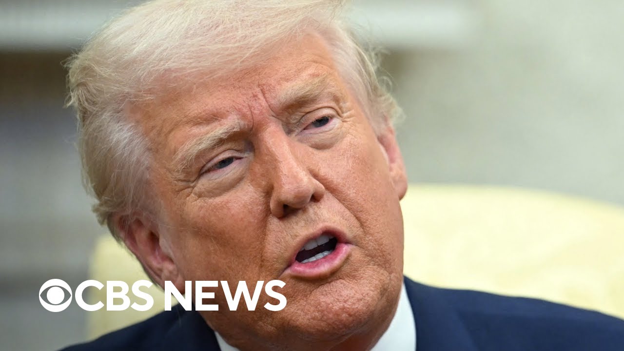 Trump reacts to Putin's remarks on ceasefire deal during Oval Office meeting on NATO