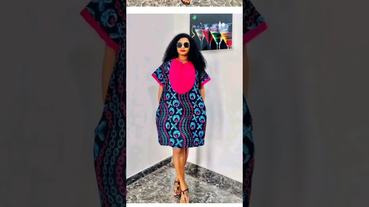 stunning Ankara short gown styles for African ladies 2025# fashion#ankara#fyp