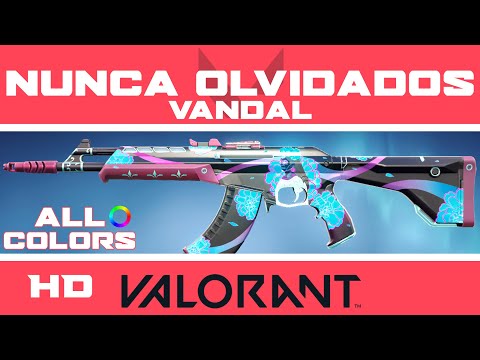 Nunca Olvidados VANDAL VALORANT SKIN (ALL COLORS) | New Skins Showcase