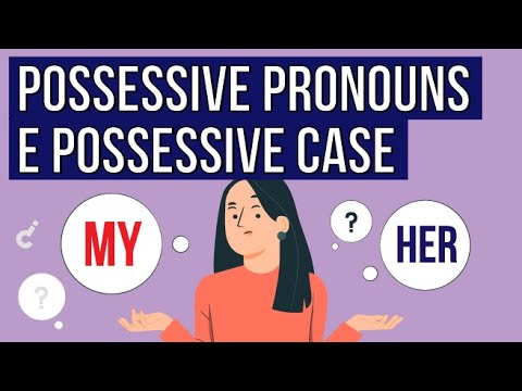 POSSESSIVE PRONOUNS E POSSESSIVE CASE ('s): Como expressar posse em Inglês | Resumo Enem. Profe Anis