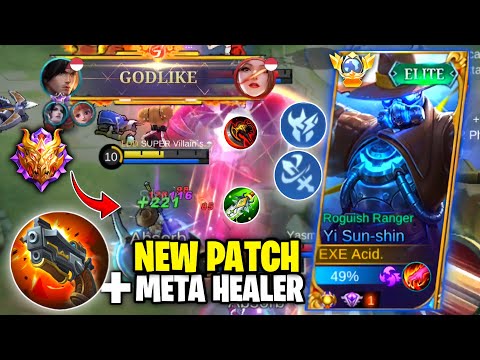 NEW YI SUN SHIN VS META HEALER UNDE UNDERRATED META!! ROTATION YSS GLOBAL 1 MYTICAL GLORY BUILD 2023