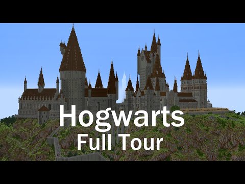 Gentle Mango - Hogwarts In Minecraft - Full Tour!