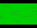 Green Screen Math Effects Mathematics Green Screen Video