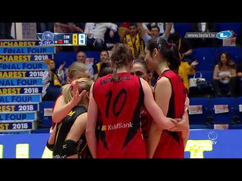 Lonneke Slöetjes on fire for VakifBank in Final Four semi-final