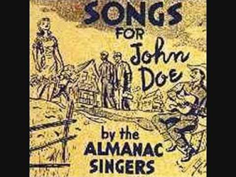 The Almanac Singers - Liza Jane