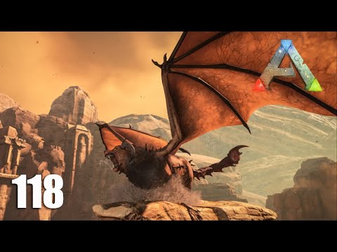 Encontrei e FUI PERSEGUIDO pela MANTICORA  -  ARK Ragnarok - Ep 118