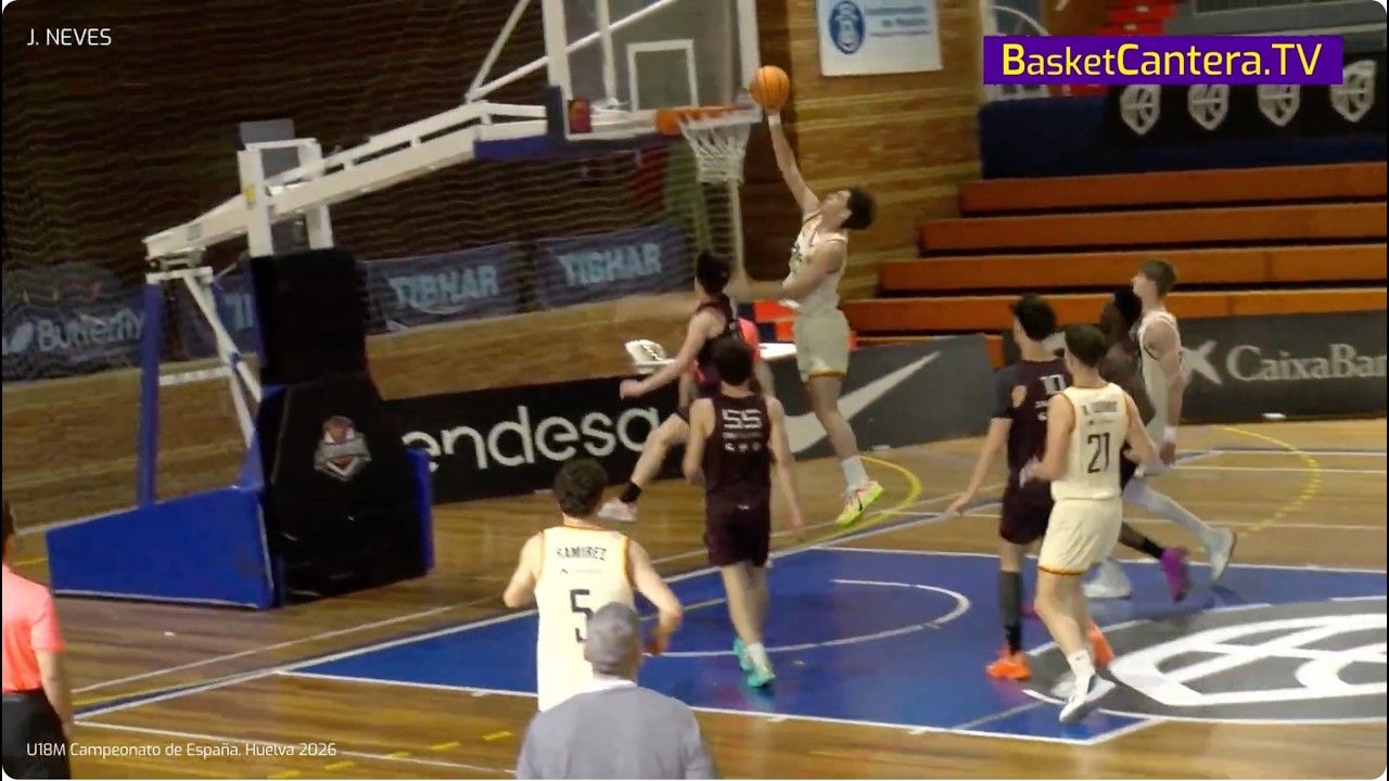 JOAO NEVES (Brasil 2008). UCAM MURCIA U18M.- Campeonato de España Junior 2026