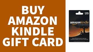 How To Buy Amazon Kindle Gift Card Online (2022) | Purchase Kindle Gift Card (Step By Step)