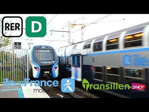 [RER D] Z58500 / Z57000 / Z20500 - Viry-Châtillon (heure de pointe matinale)
